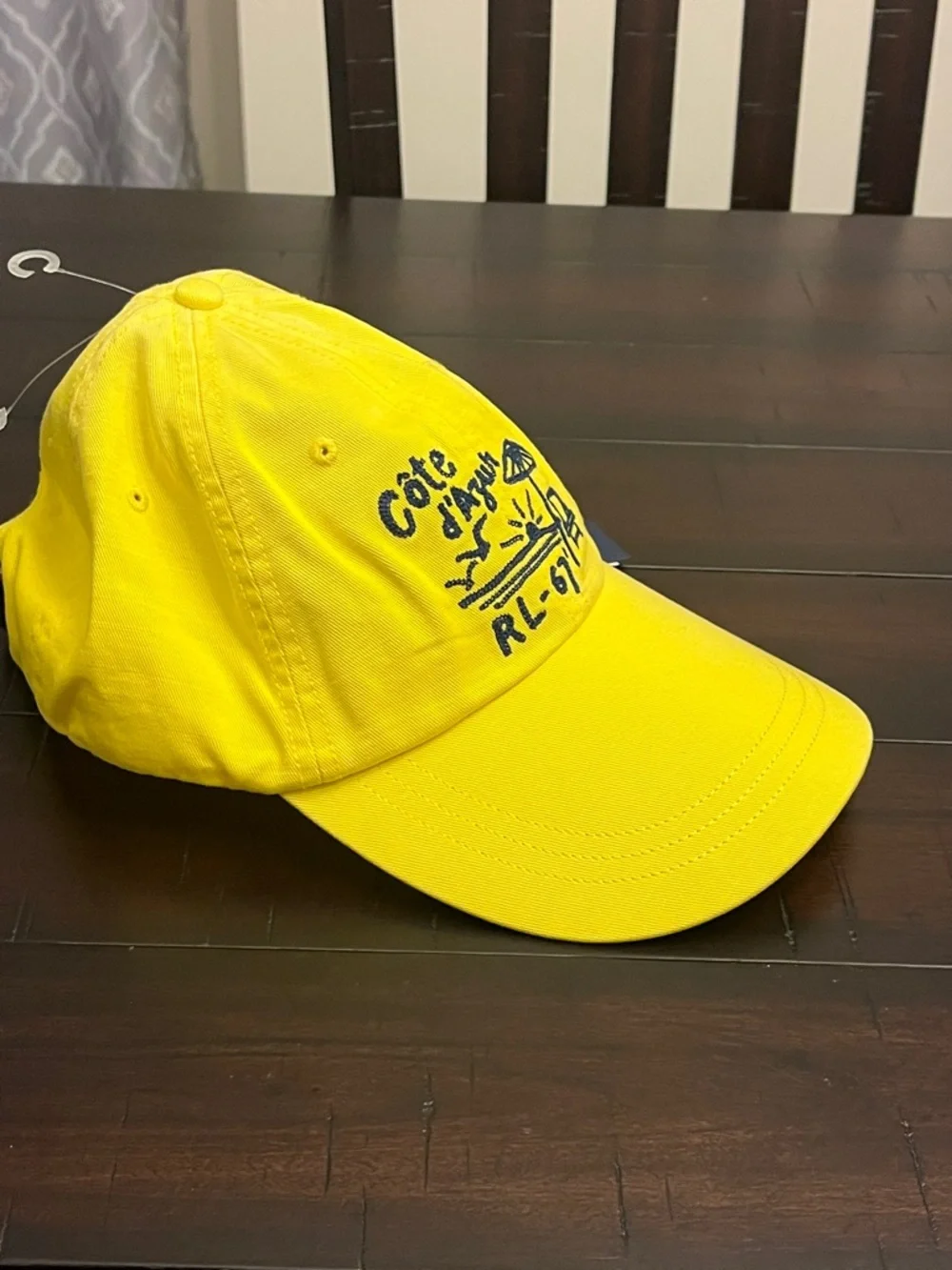 Polo Ralph Lauren Côte d’Azur Hat Cap new yellow Strap Back One Size
